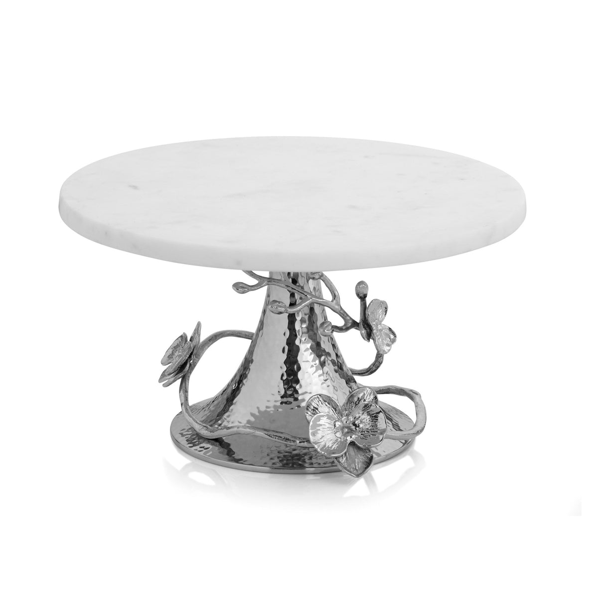 White Orchid Cake Stand