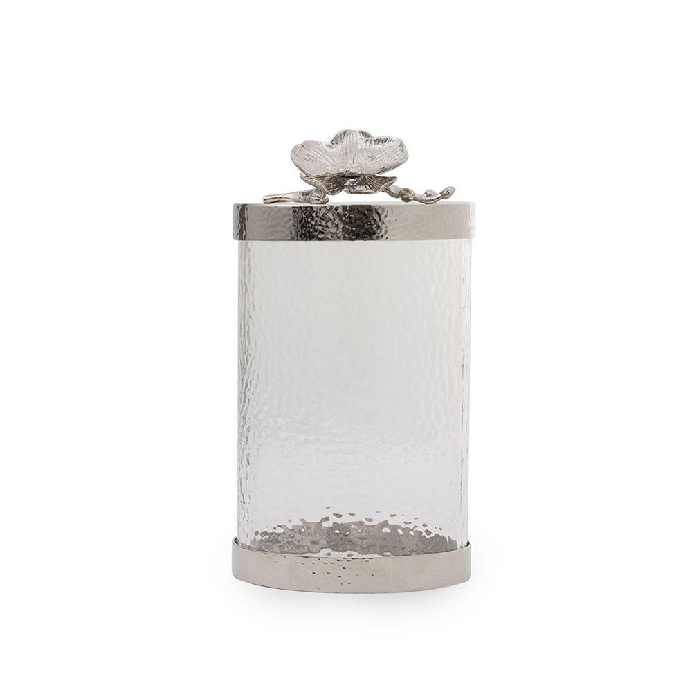 White Orchid Canister
