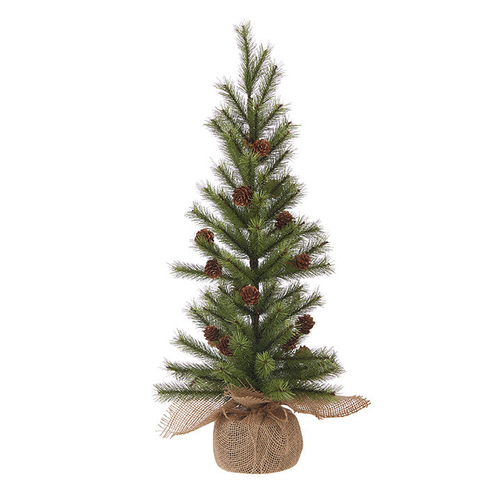 Decorated Pinecone Tree