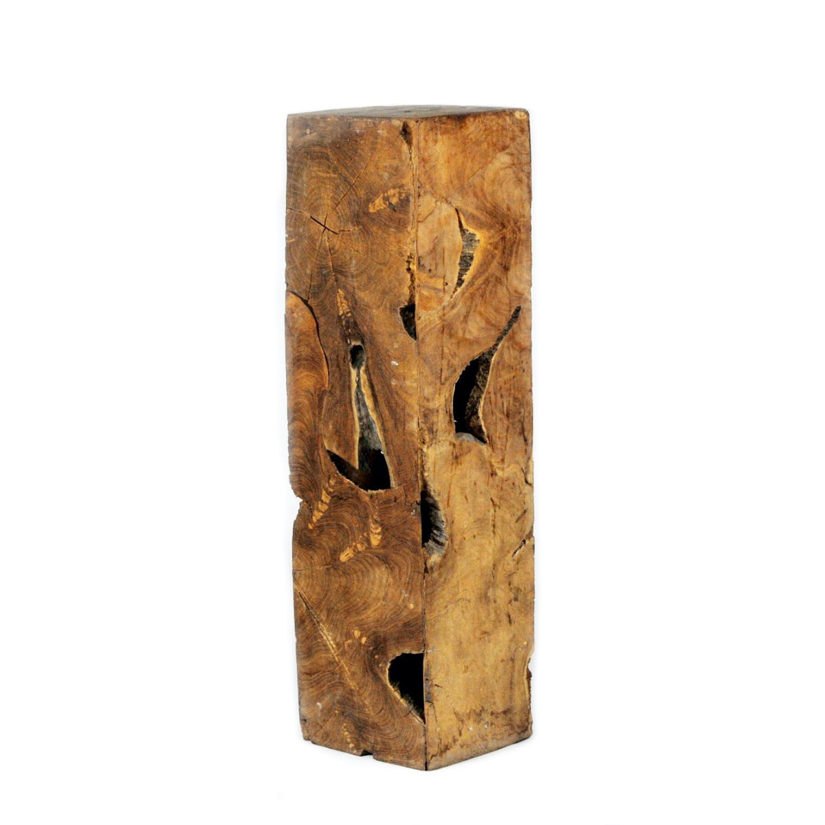 Square Wood Pedestal