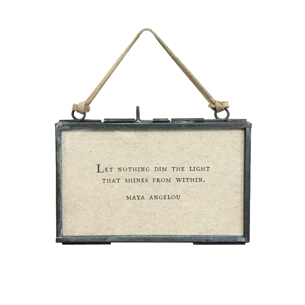 Zinc Glass Frame - Horizontal