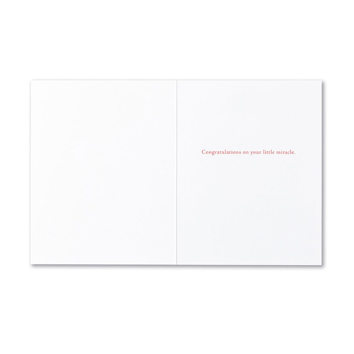 There is a miracle - New Baby