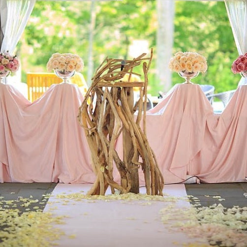 Wood Branches Pedestal