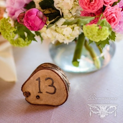Wood Slice - Table Numbers