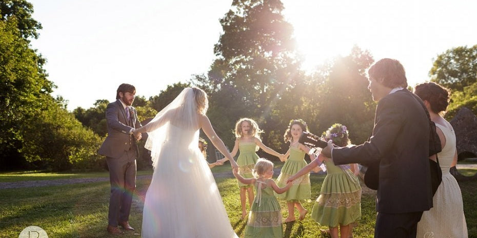 wedding bride and groom
