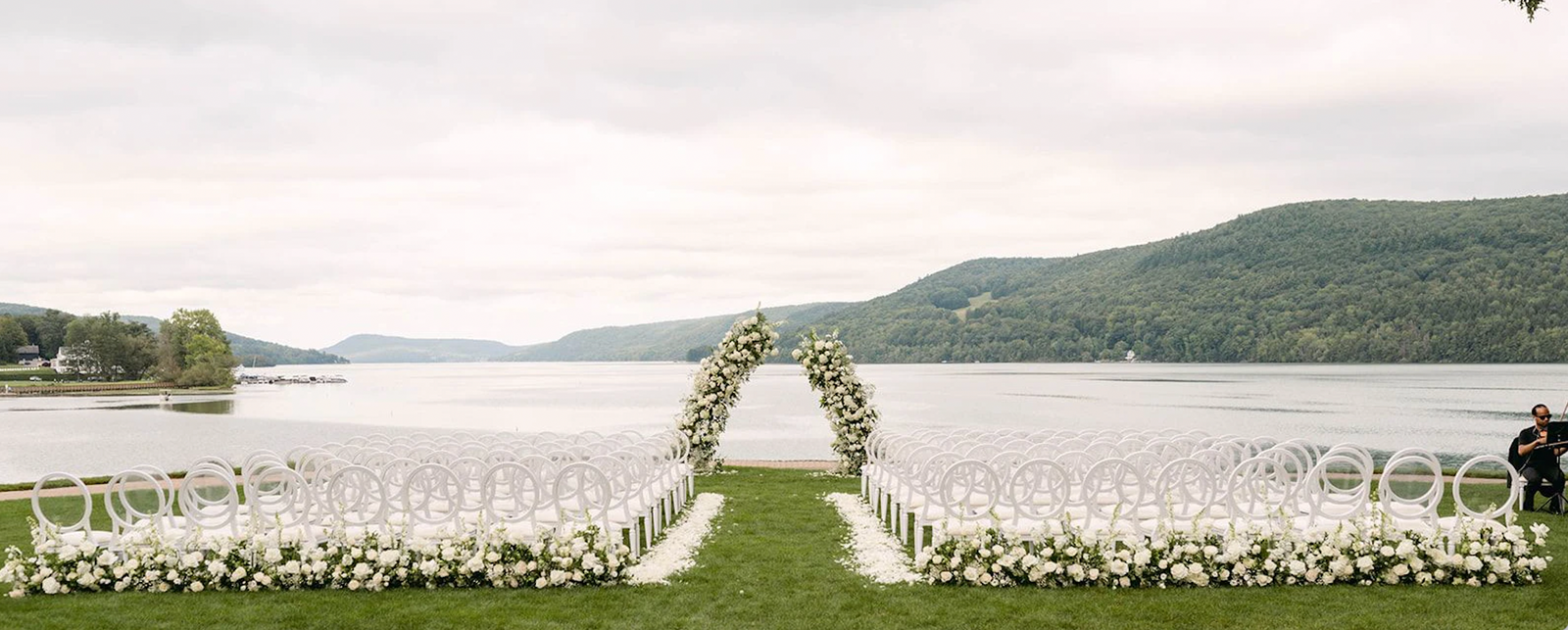 Emily and Dominic - The Otesaga Hotel