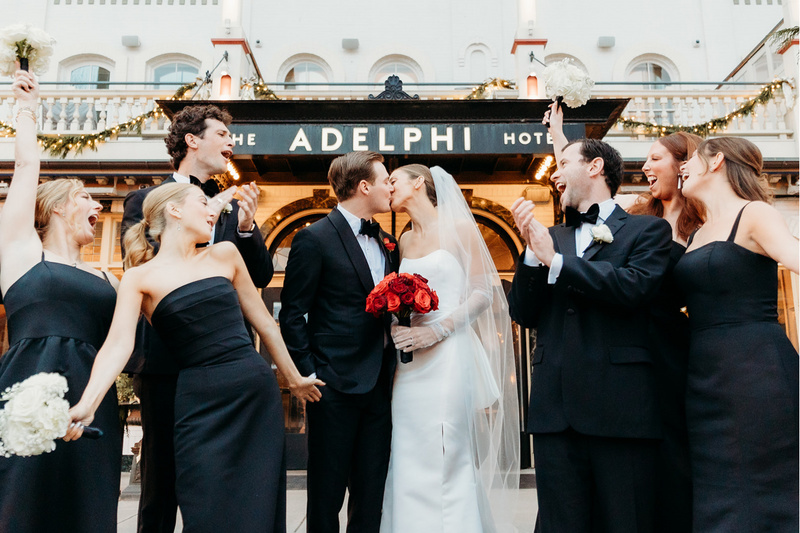 Natalie & Spencer | The Adelphi Hotel