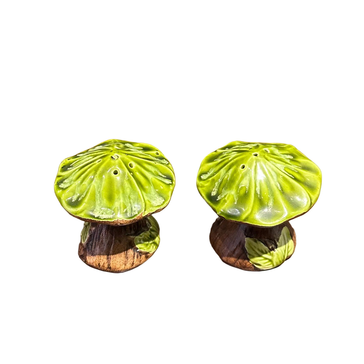 Treasure Craft Mushroom Salt Pepper Shakers