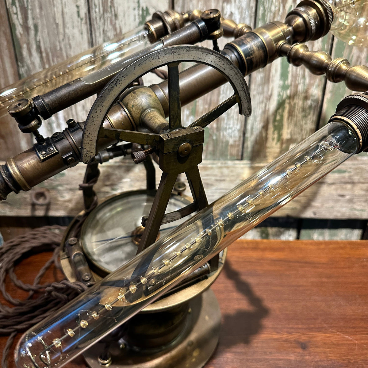 Young and Sons Theodolite Floor Lamp