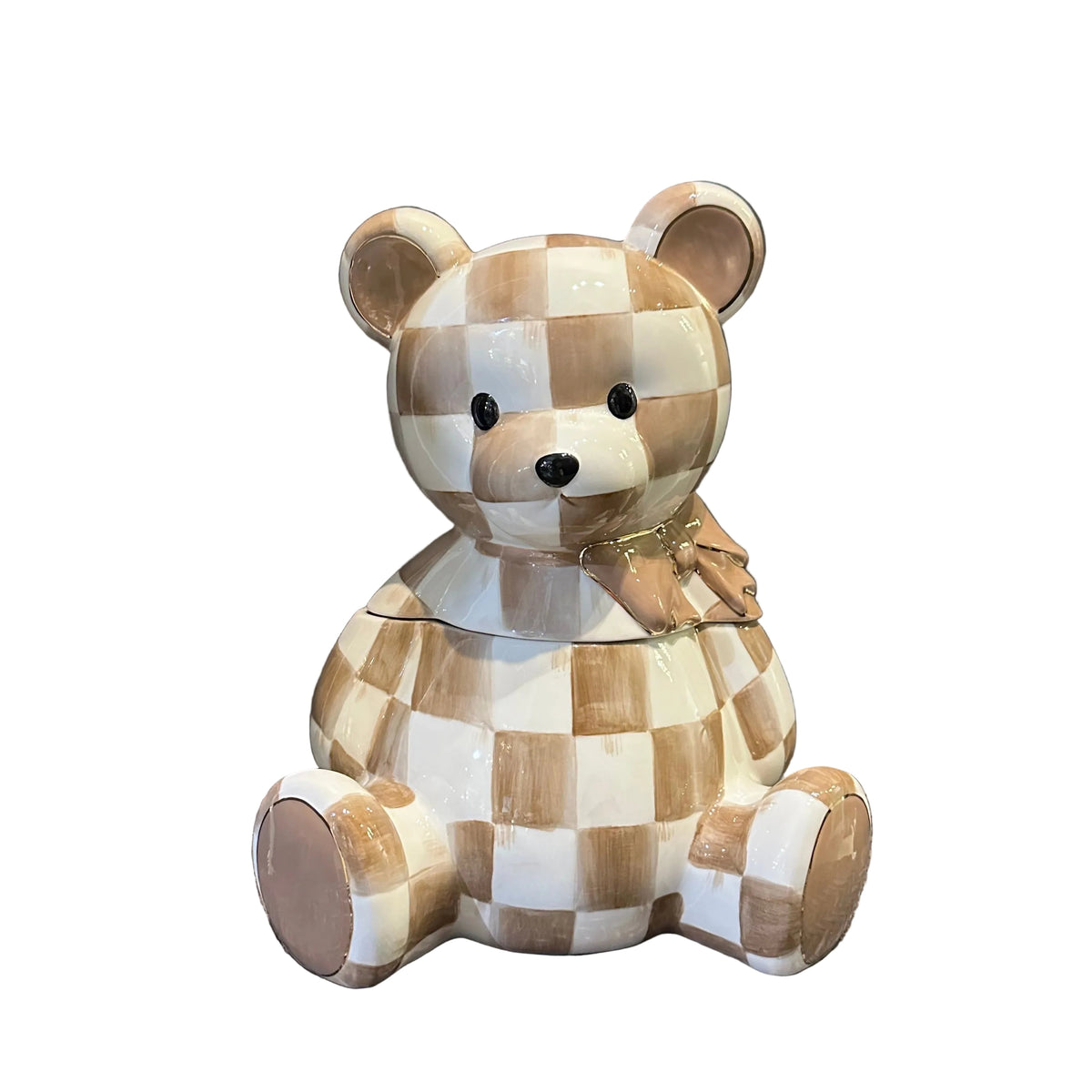 Mocha Bear Cookie Jar