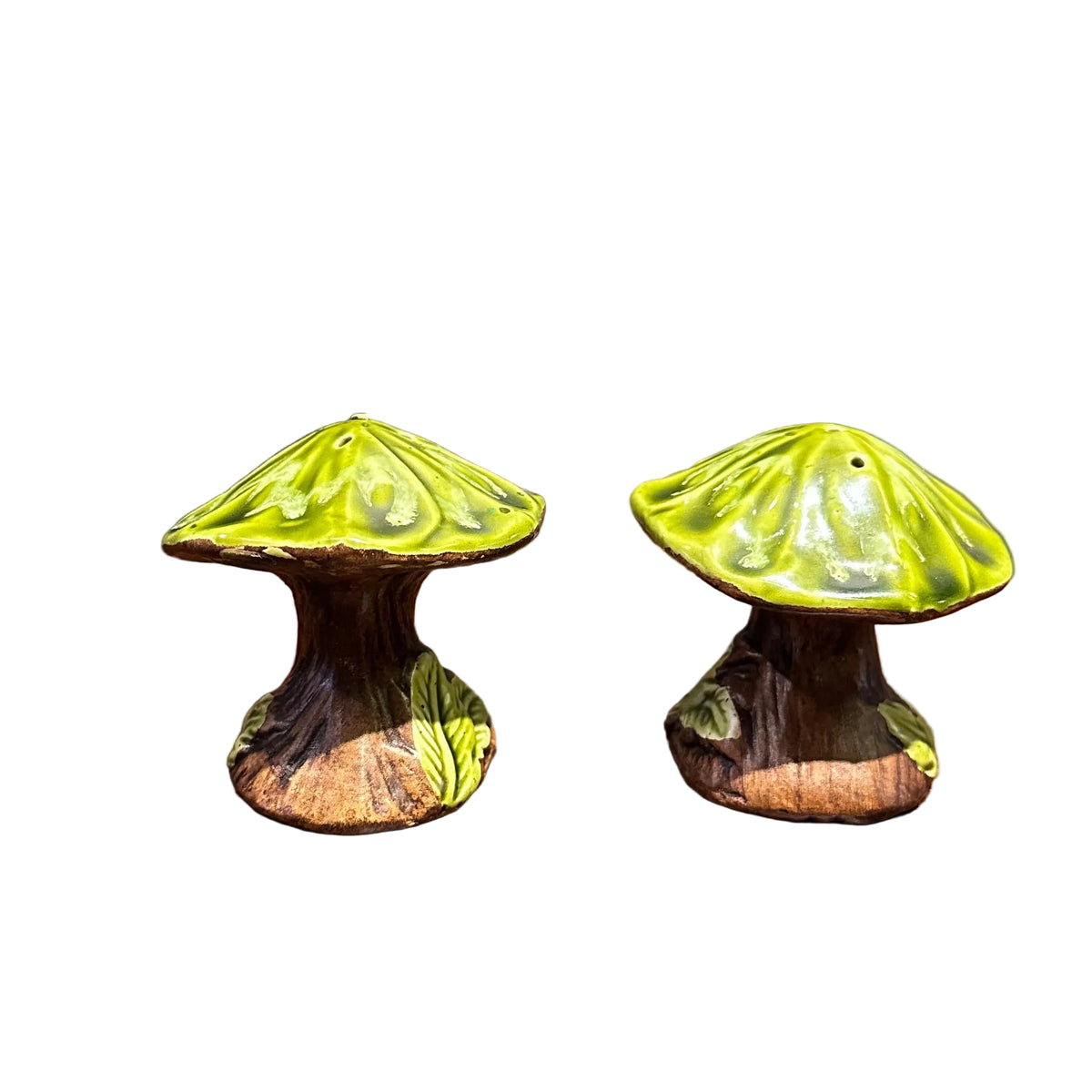 Treasure Craft Mushroom Salt Pepper Shakers
