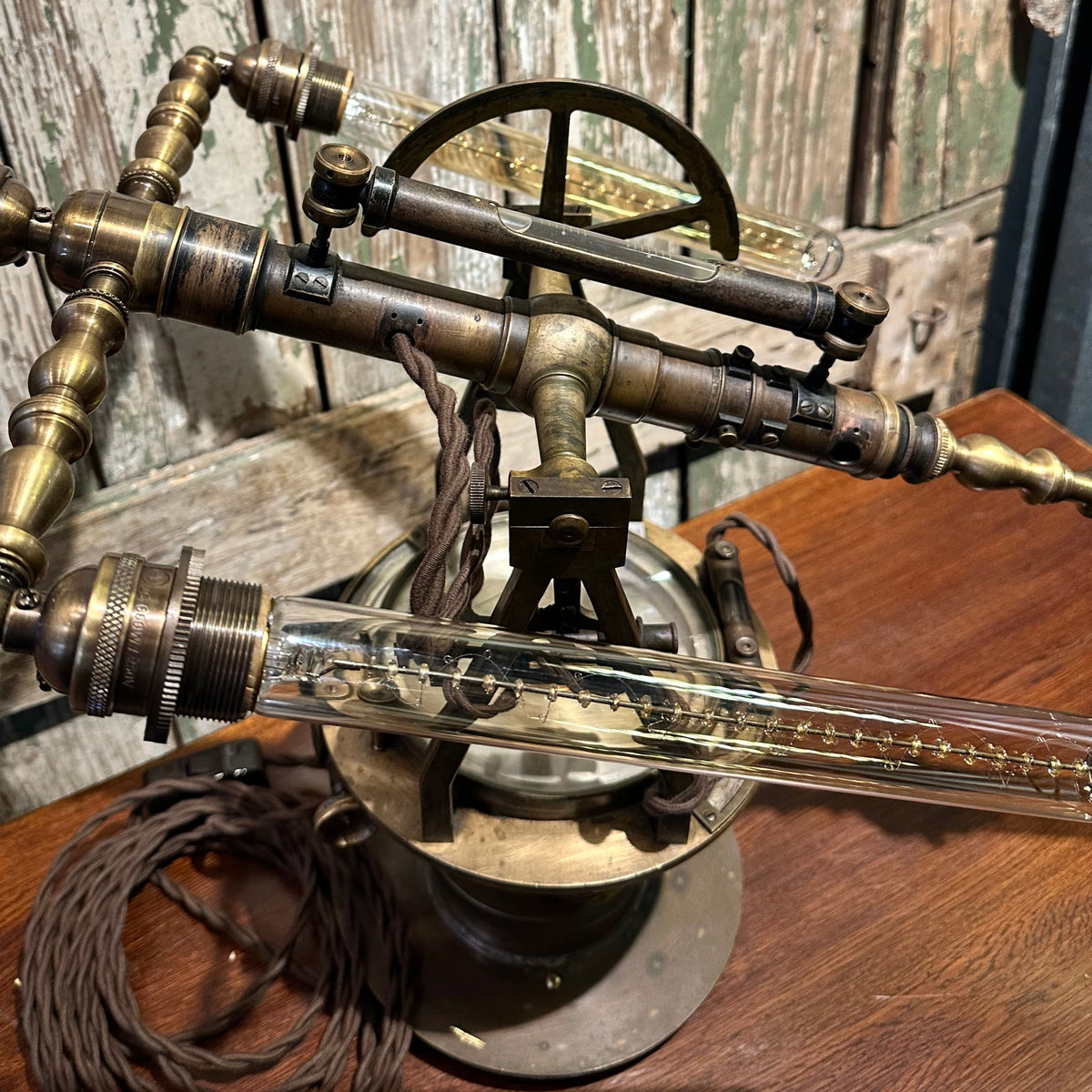 Young and Sons Theodolite Floor Lamp