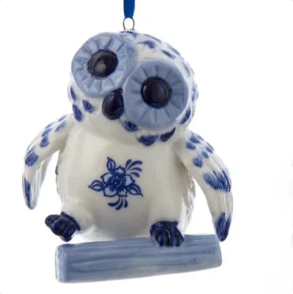 Porcelain Owl Ornaments