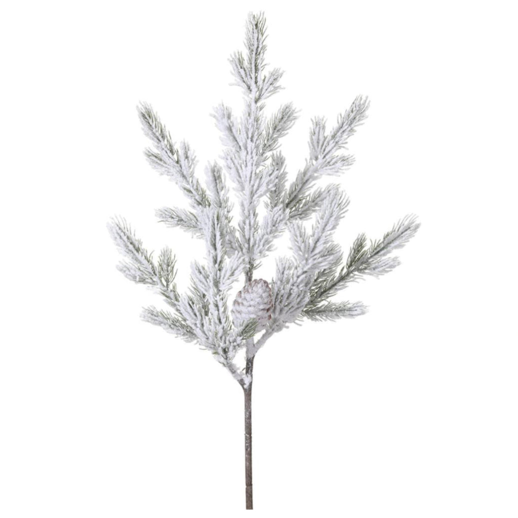 28&quot; Snowy Pine Branch