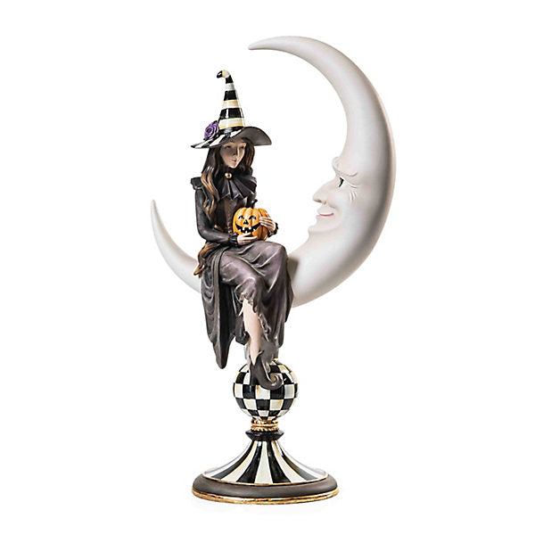 Spellbound Witch &amp; Moon Figure