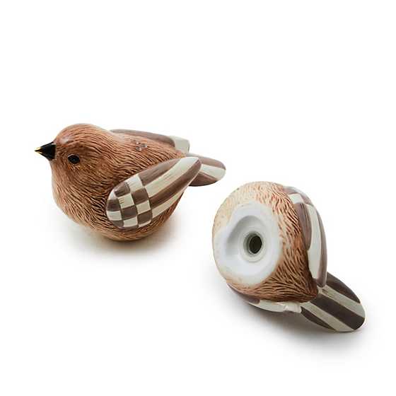 Autumnology Ceramic Bird Salt &amp; Pepper Set