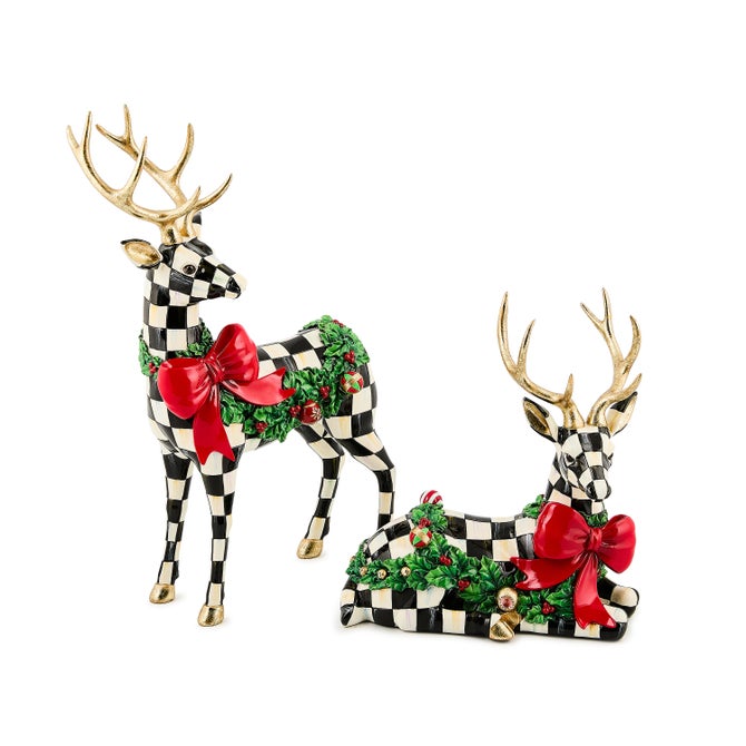 Holly Check Deer