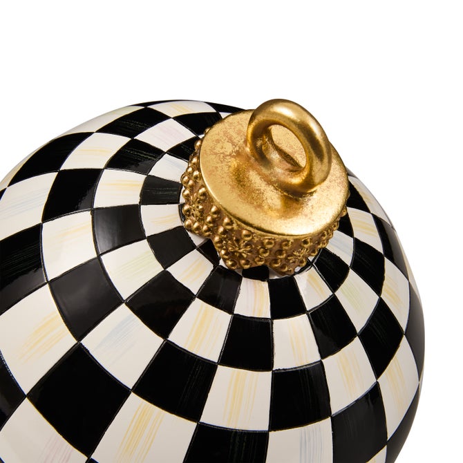 Courtly Check Tabletop Ornament