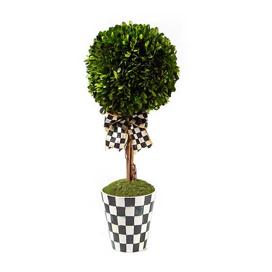 Courtly Boxwood Topiary Large Drop In