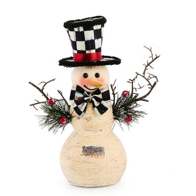 Farmhouse Birch Snowmen