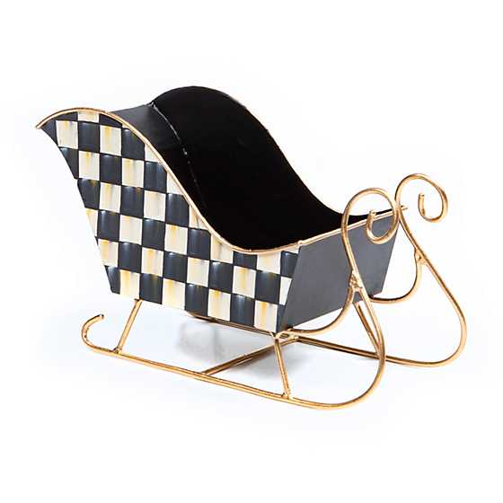 Courtly Check Tin Sleigh - RFD