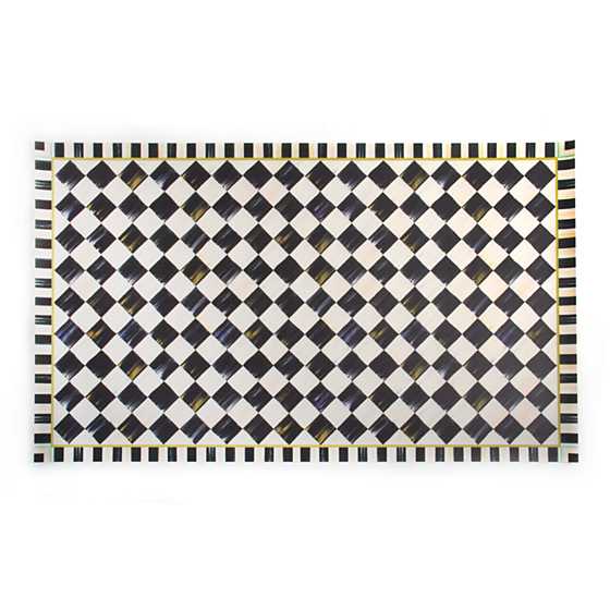 Courtly Check Floor Mat