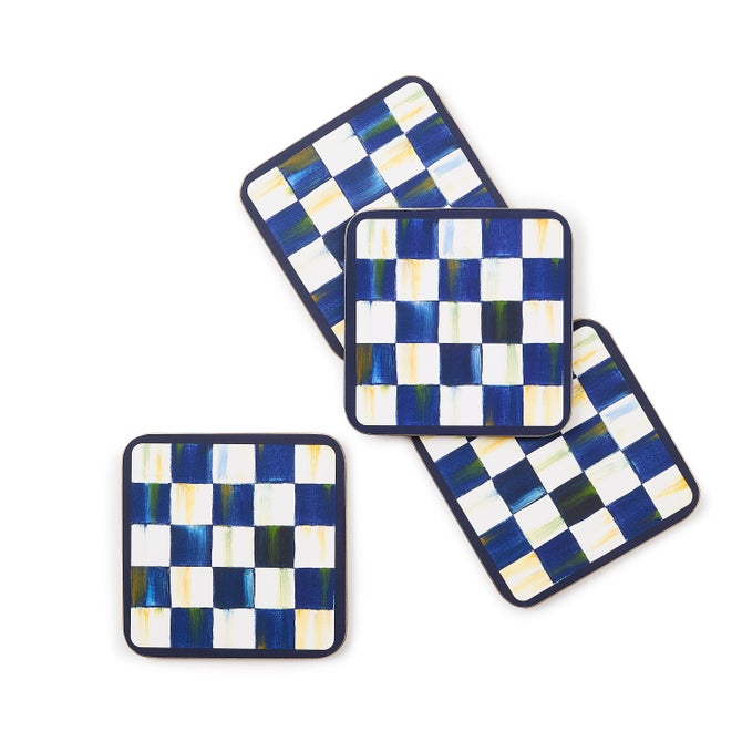 Cork Back Coasters - Set of 4