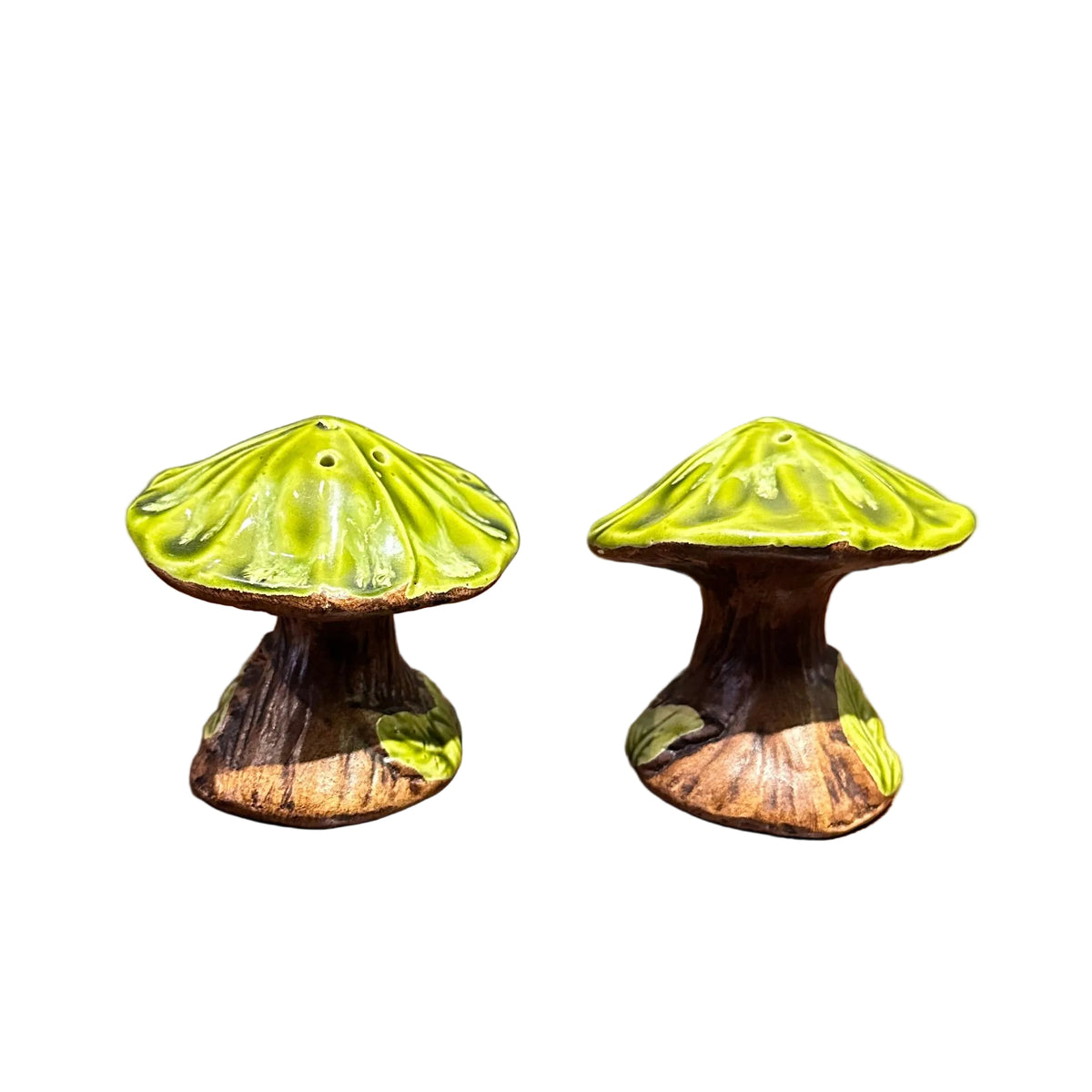 Treasure Craft Mushroom Salt Pepper Shakers