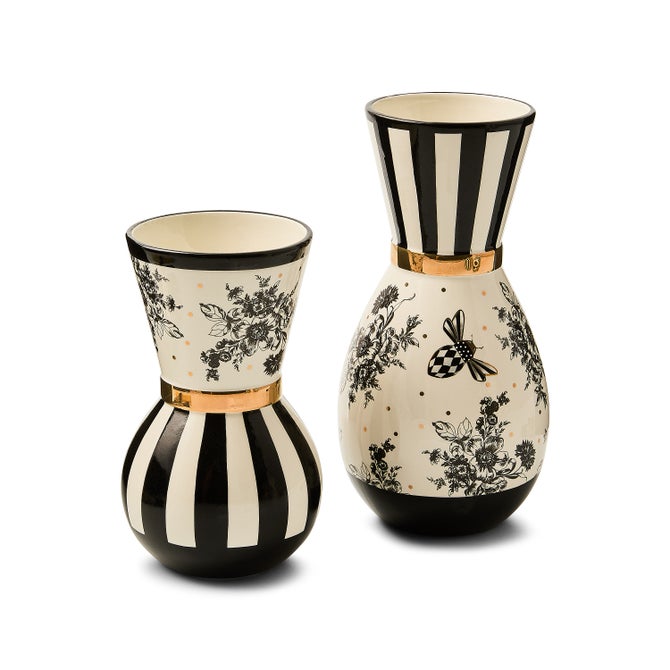 Bee Toile Vase