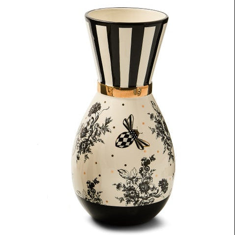 Bee Toile Vase