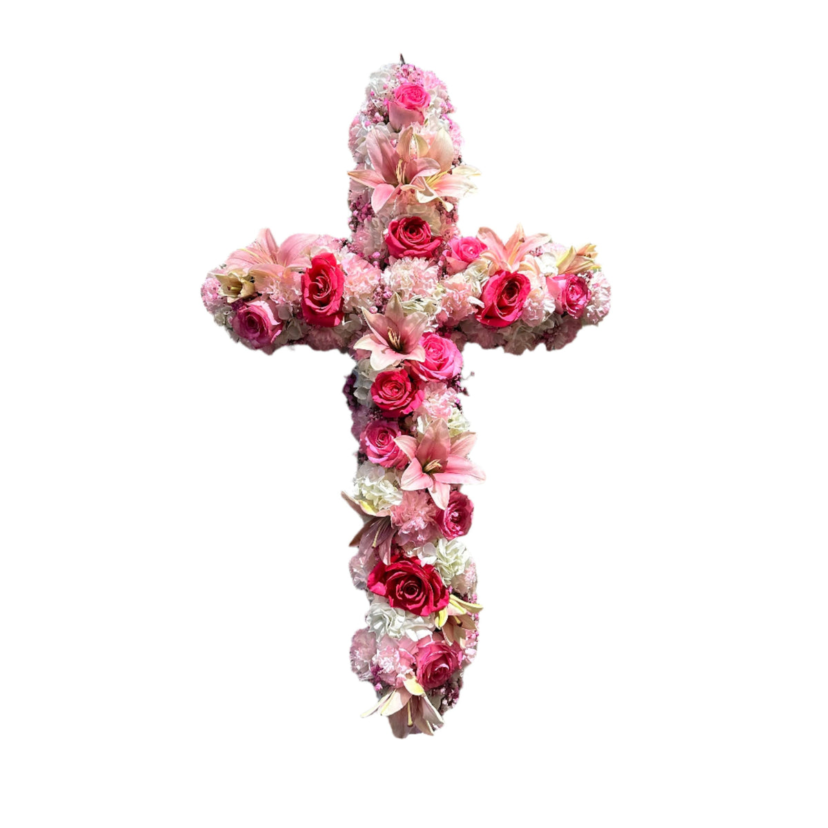 Pretty in Pink Standing Cross