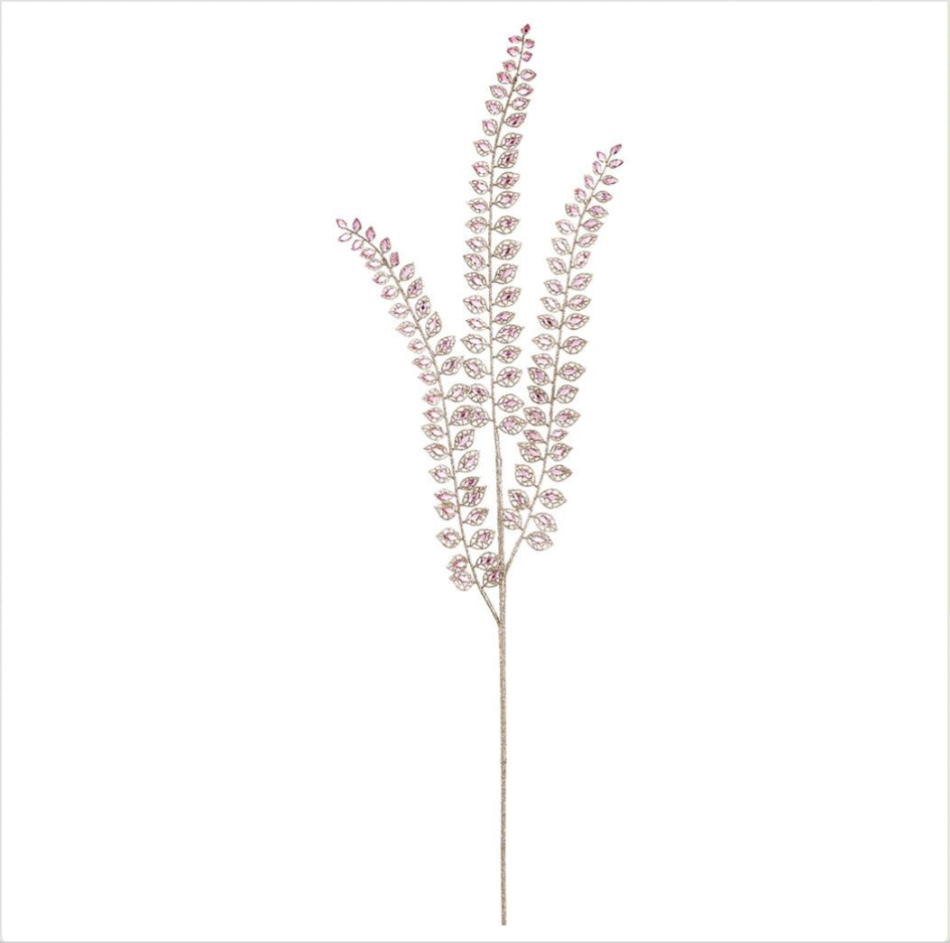 37&quot; Rhinestone Leaf Branch