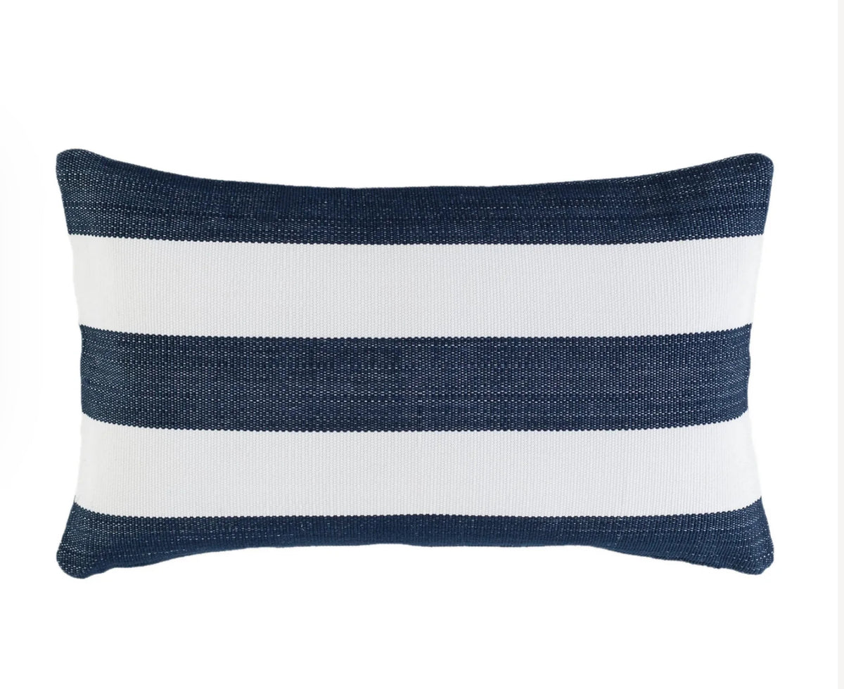 Catamaran Stripe Indoor/Outdoor Pillow