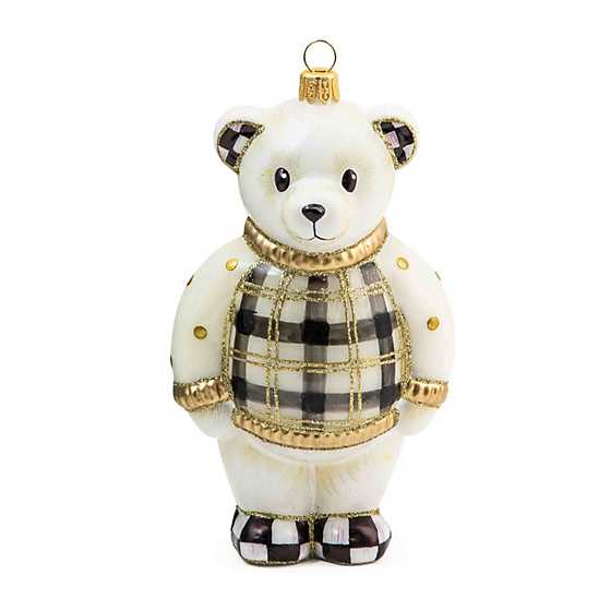 Glass Ornament - Polar Bear