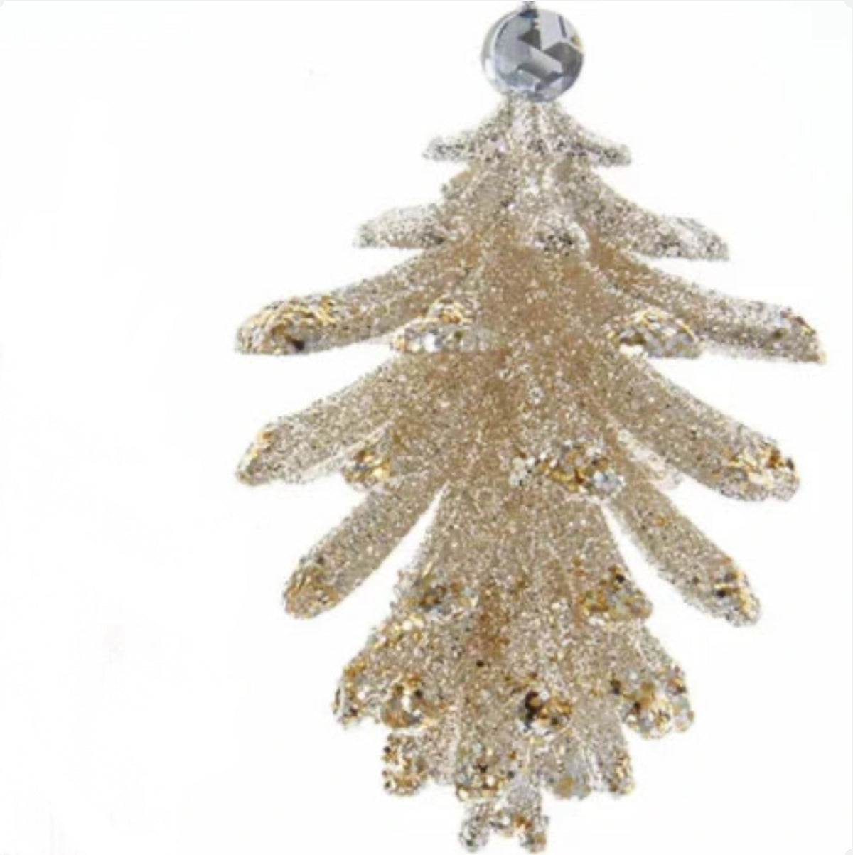 Glitter Pinecone Ornaments