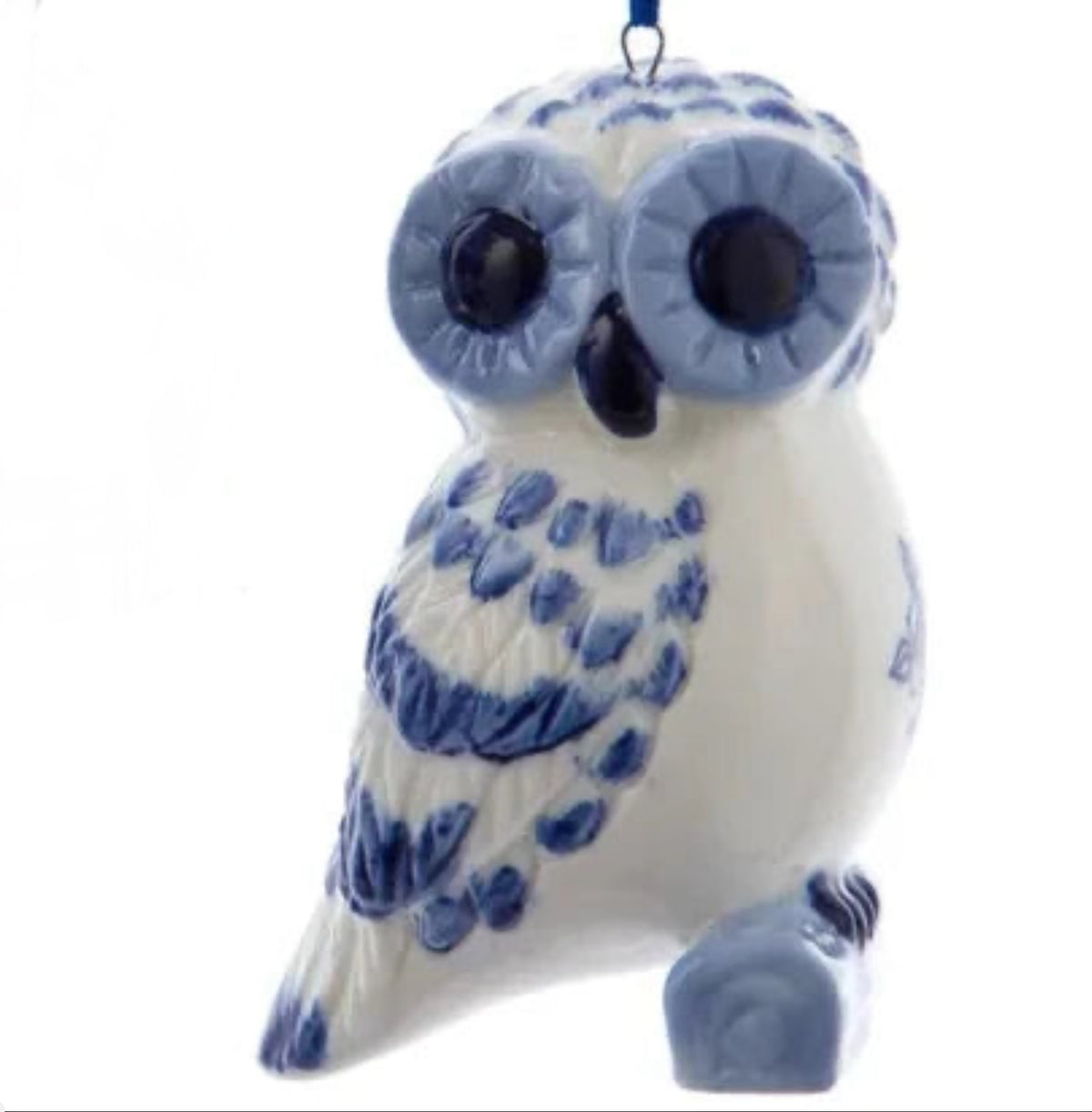 Porcelain Owl Ornaments