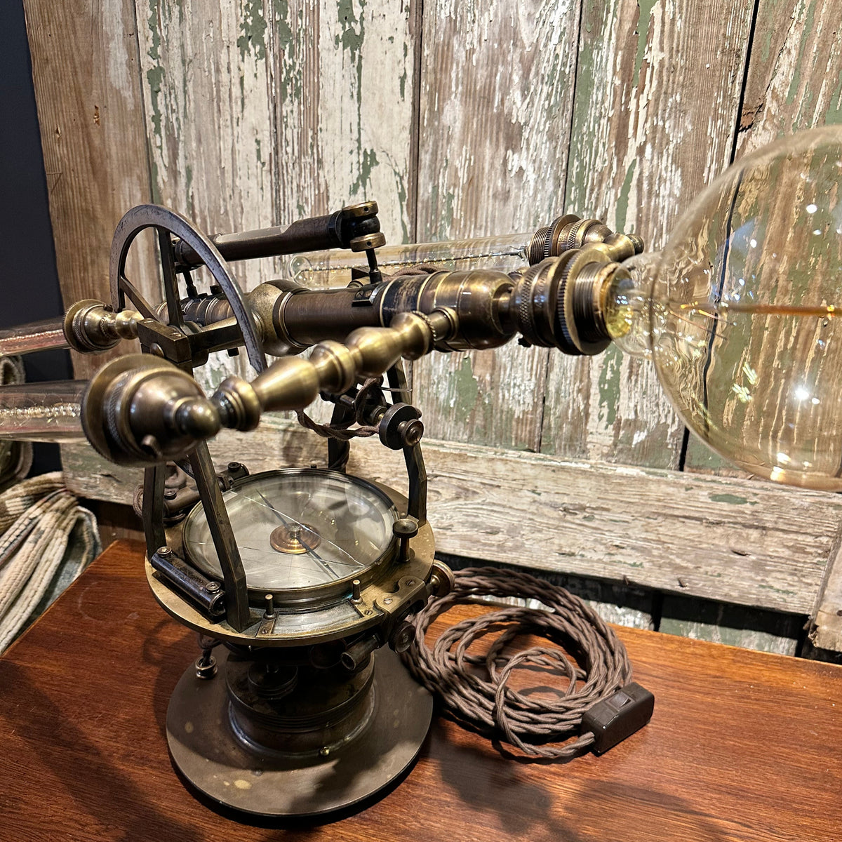 Young and Sons Theodolite Floor Lamp
