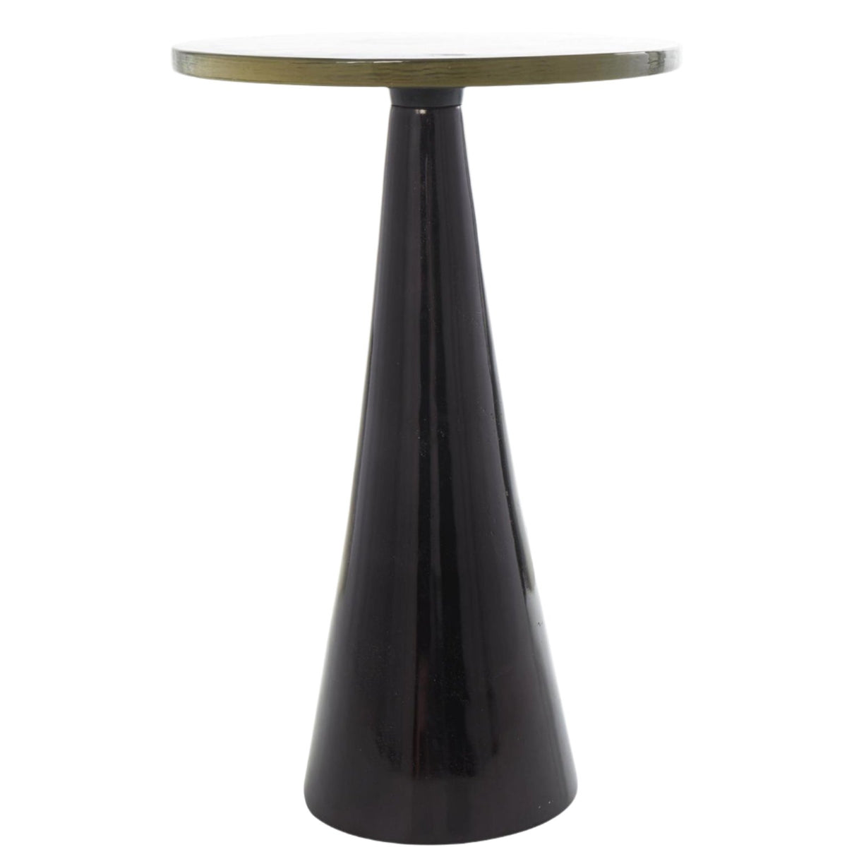Accent Table - Black Aluminum