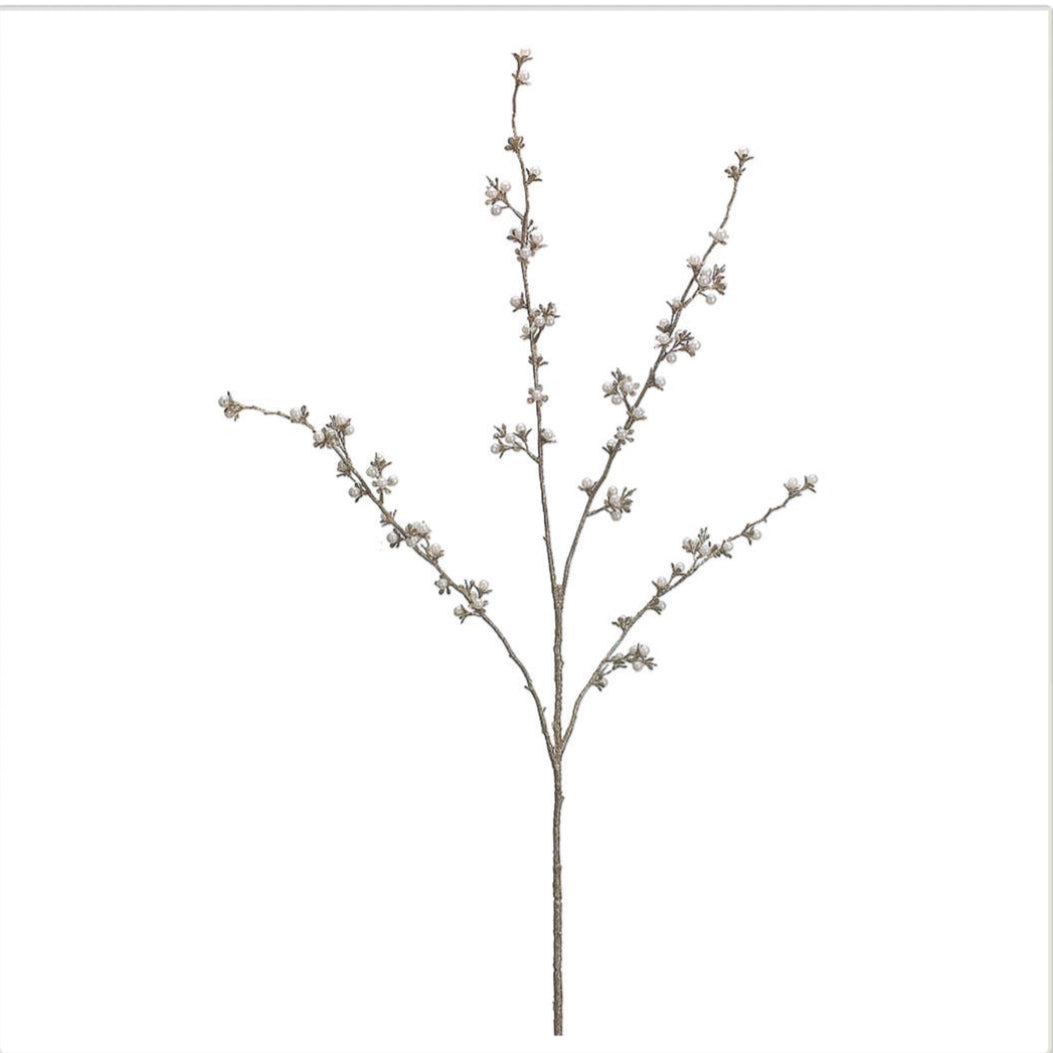 40&quot; Glitter Pearl Branch