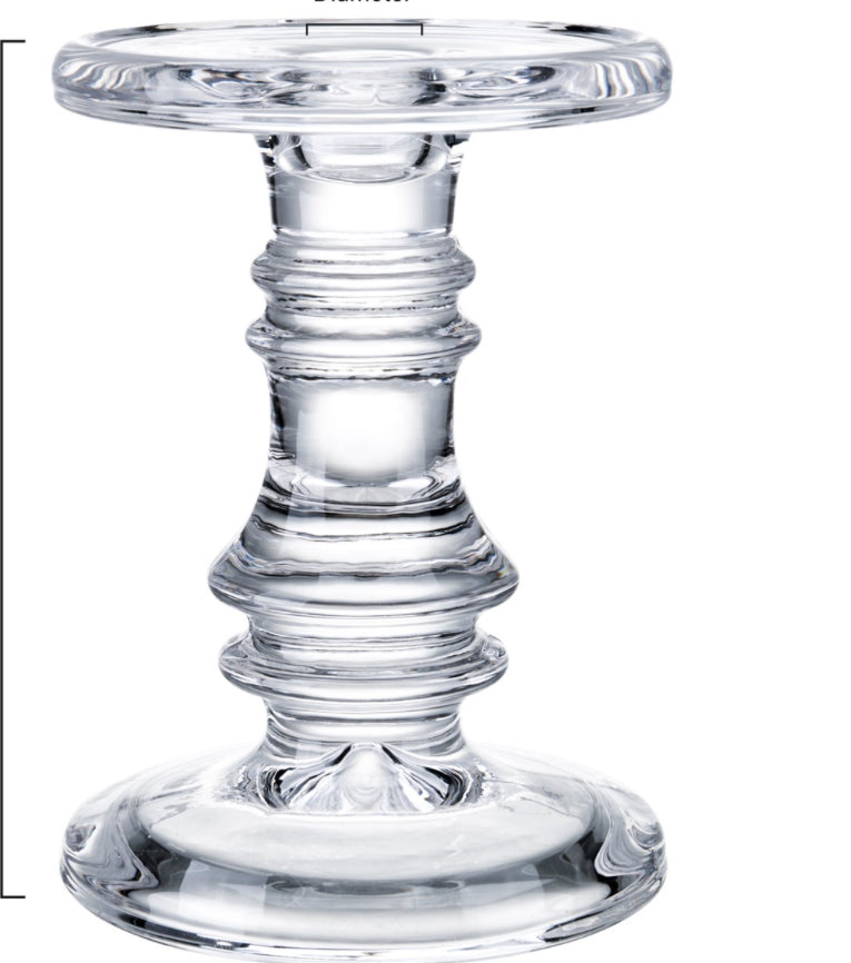 Glass Candle Holder