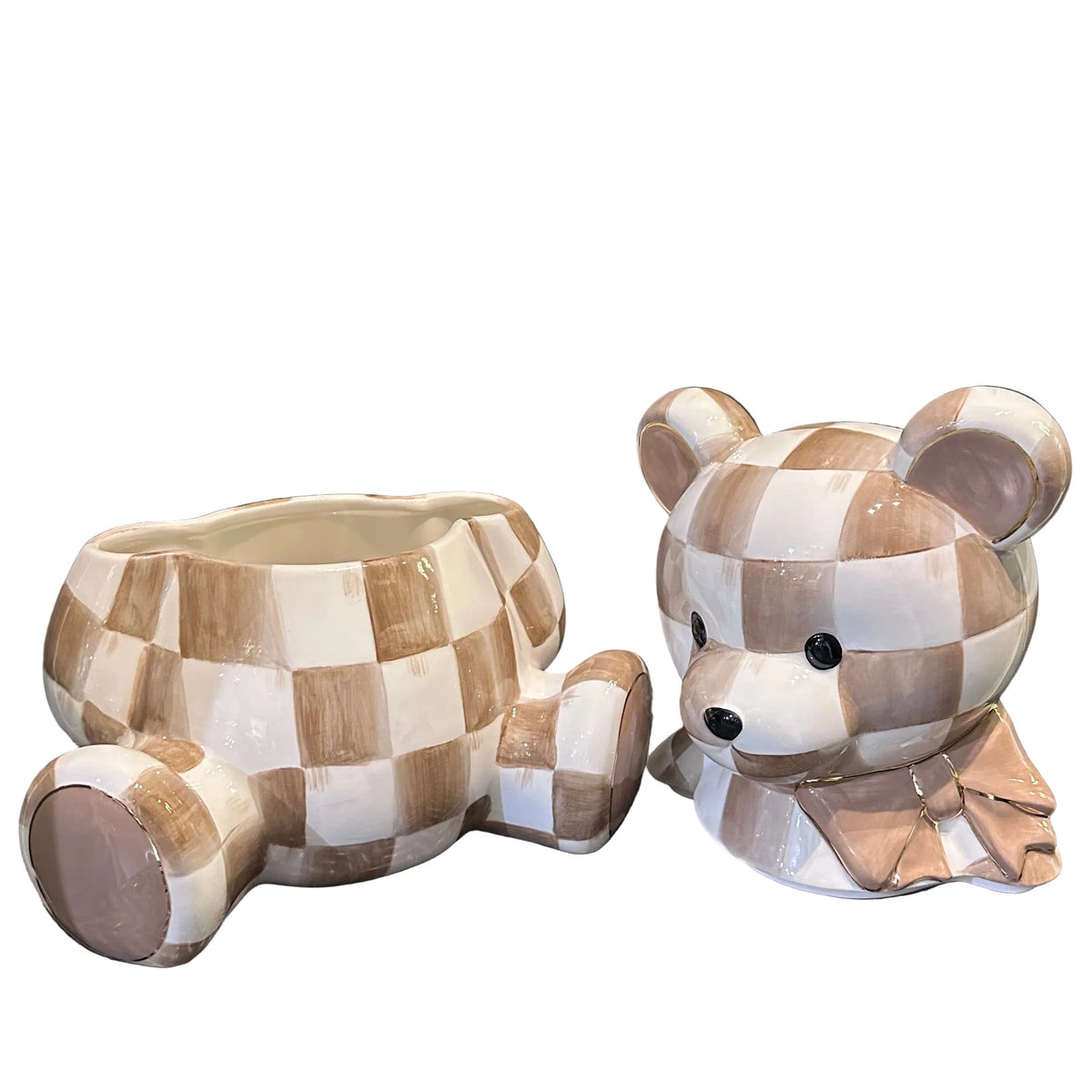 Mocha Bear Cookie Jar