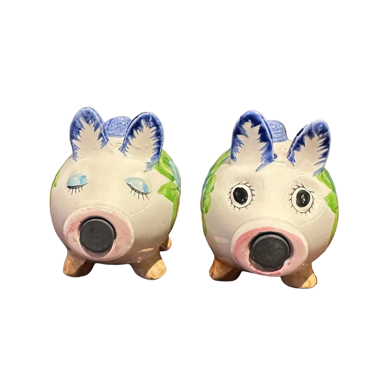 Vintage Kissing Pig Salt & Pepper Shakers