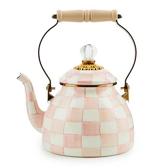 Rosy Check 2 Quart Tea Kettle