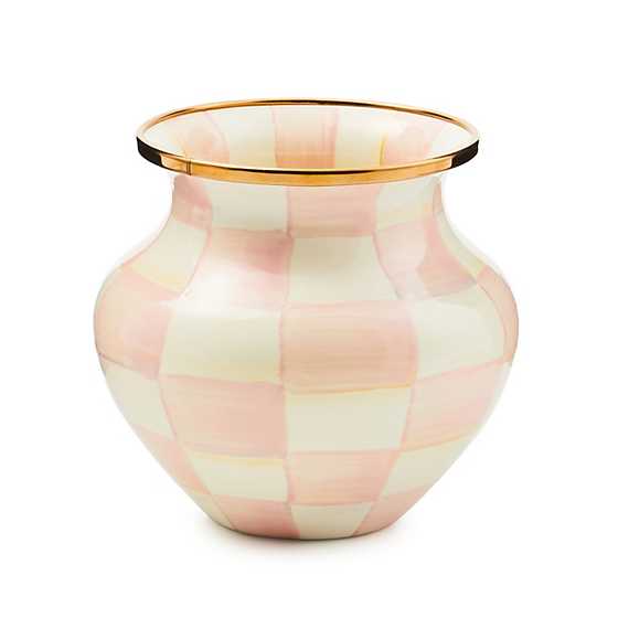 Rosy Check Vase