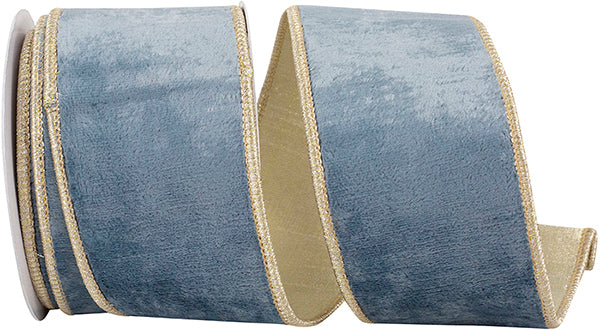 2.5&quot;Velvet Plush Textured Ribbon
