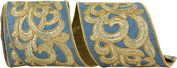 4&quot; Scroll Embroidery  Deluxe