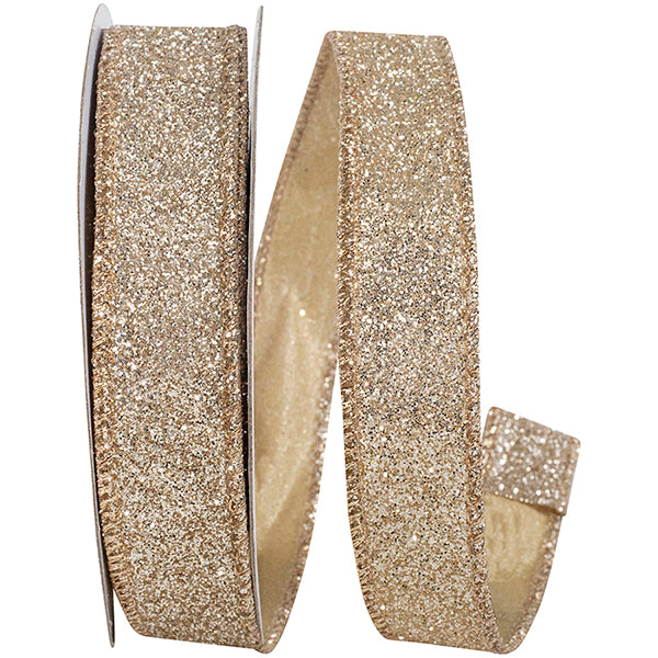 7/8&quot; Glitter Metallic Ribbon