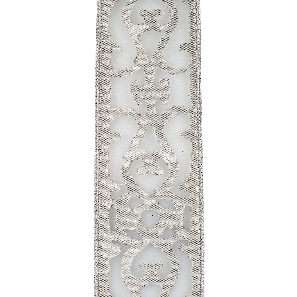 2.5&quot; Scroll Glitter Opulence Cut Out
