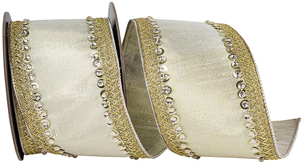 4&quot; Jeweled Trimmed Deluxe
