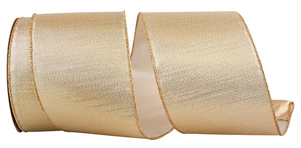 4&quot; Metallic Texture Shine Ribbon